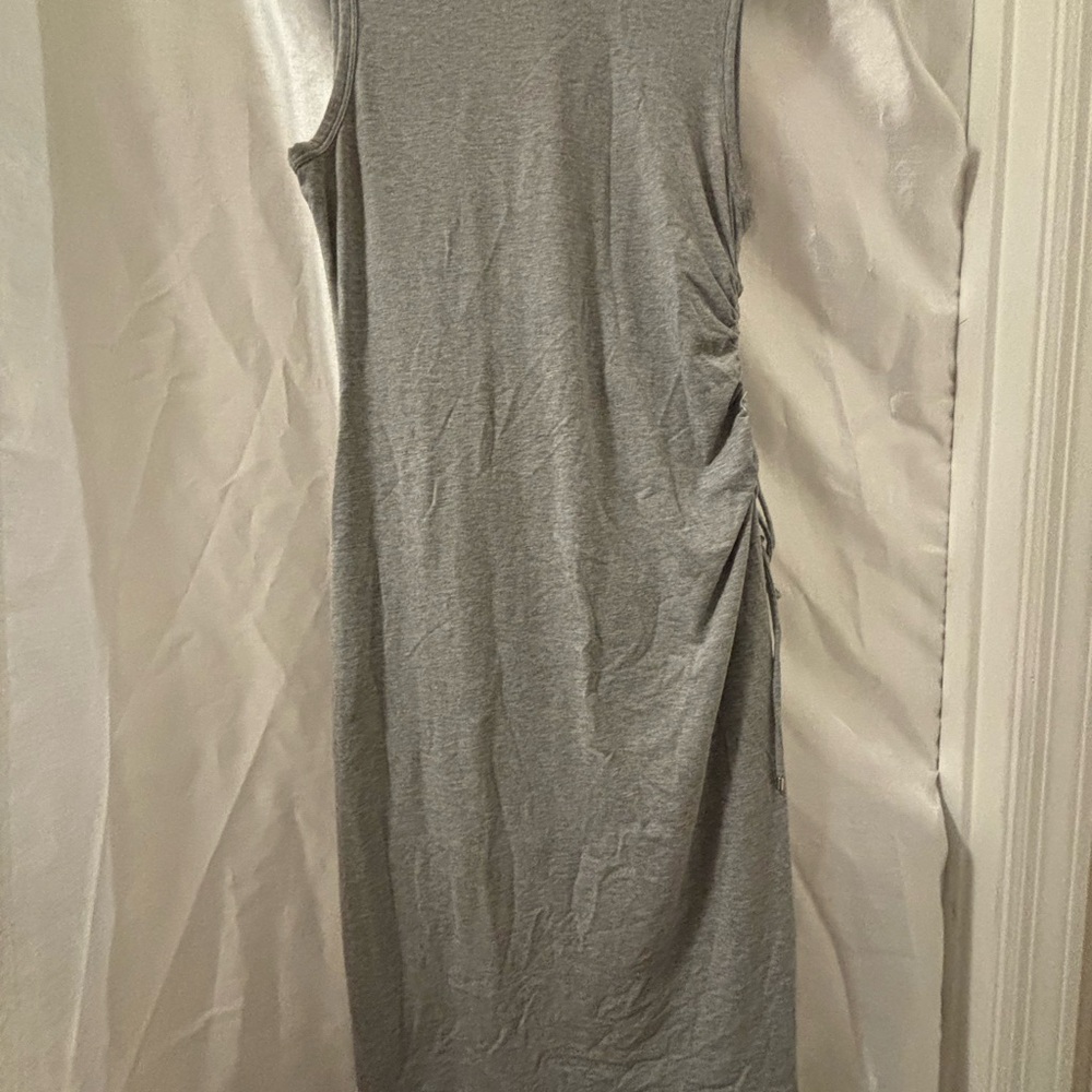 Theory Gray Sleeveless Dress